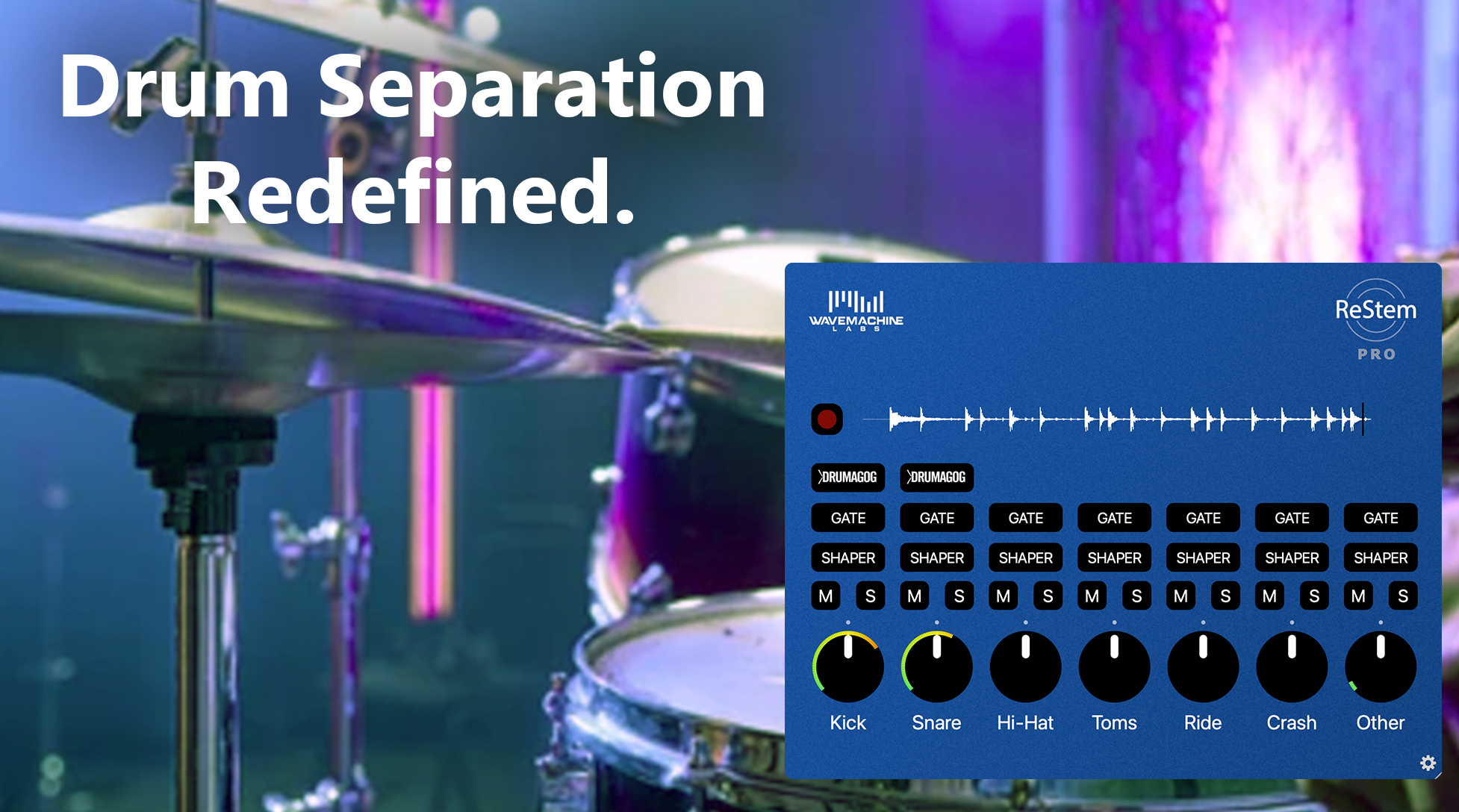 ReStem - Drum separation redefined.